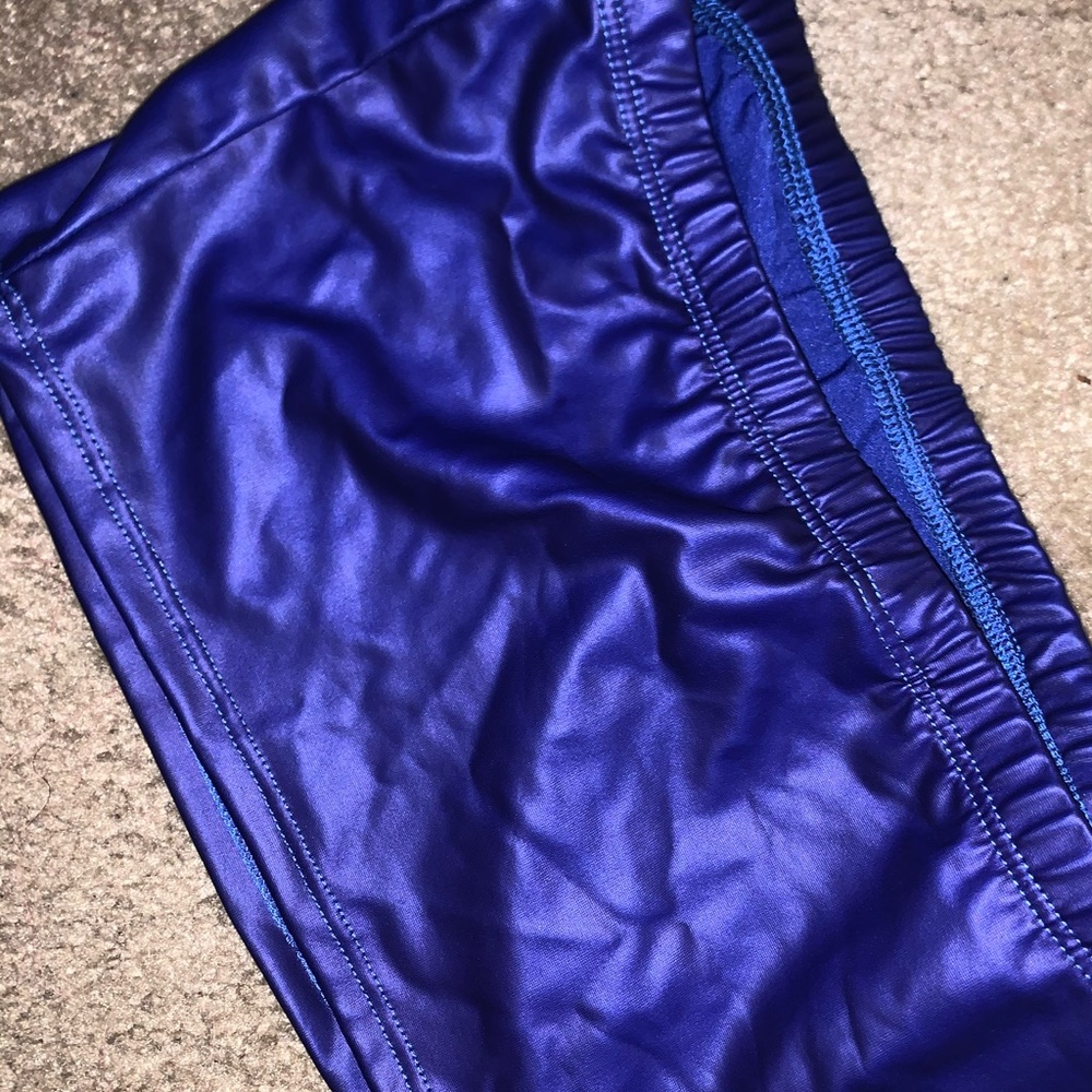 Dark blue bandeau top